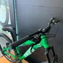 Bicicleta Vikingx Aro 26 Tuff-25 Verde Azul e Branco
