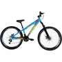 Bicicleta Vikingx Tuff 25 Aro 26 Shimano 21v Azul e Laranja e Amarelo
