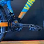 Bicicleta Vikingx Tuff 25 Aro 26 Shimano 21v Azul e Laranja e Amarelo