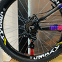 Bicicleta Vikingx Tuff 25 Aro 26 Shimano 21v Preto e Rosa
