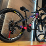 Bicicleta Vikingx Tuff 25 Aro 26 Shimano 21v Preto e Rosa