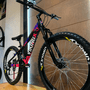 Bicicleta Vikingx Tuff 25 Aro 26 Shimano 21v Preto e Rosa