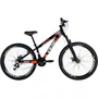Bicicleta Vikingx Tuff-25 Aro 26 Shimano 21v Roxa e Laranja e Branca