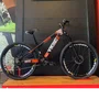 Bicicleta Vikingx Tuff-25 Aro 26 Shimano 21v Roxa e Laranja e Branca