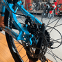 Bicicleta VikingX Tuff 25 Aro 26 Shimano Tourney 21V Azul e Laranja e Amarelo e Rosa - SemiNova