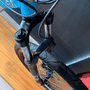 Bicicleta VikingX Tuff 25 Aro 26 Shimano Tourney 21V Azul e Laranja e Amarelo e Rosa - SemiNova