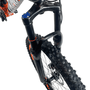 Bicicleta VikingX Tuff 25 Aro 26 Tourney 21v Azul Pétroleo e Laranja