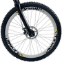 Bicicleta VikingX Tuff 25 Aro 26 Tourney 21v Preto e Azul e Branco