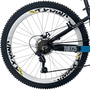 Bicicleta VikingX Tuff 25 Aro 26 Tourney 21v Preto e Azul e Branco