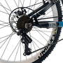 Bicicleta VikingX Tuff 25 Aro 26 Tourney 21v Preto e Azul e Branco