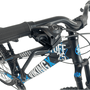 Bicicleta VikingX Tuff 25 Aro 26 Tourney 21v Preto e Azul e Branco
