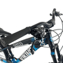 Bicicleta VikingX Tuff 25 Aro 26 Tourney 21v Preto e Azul e Branco