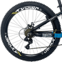 Bicicleta VikingX Tuff 25 Aro 26 Tourney 21v Preto e Azul e Branco e Azul