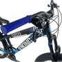 Bicicleta VikingX Tuff 25 Aro 26 Tourney 21v Preto e Azul e Branco e Azul