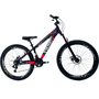 Bicicleta VikingX Tuff 25 Aro 26 Tourney 21v Preto e Rosa e Azul