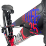 Bicicleta VikingX Tuff 25 Aro 26 Tourney 21v Preto e Rosa e Azul