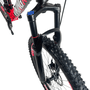 Bicicleta VikingX Tuff 25 Aro 26 Tourney 21v Preto e Rosa e Azul e Rosa