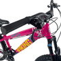 Bicicleta VikingX Tuff 25 Aro 26 Tourney 21v Rosa e Azul e Amarelo