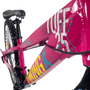 Bicicleta VikingX Tuff 25 Aro 26 Tourney 21v Rosa e Azul e Amarelo