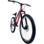 Bicicleta VikingX Tuff 25 Aro 26 Tourney 21v Rosa e Azul e Amarelo