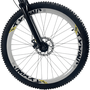 Bicicleta Vikingx Tuff 25 Aro 26 Tourney 21v Roxo e Amarelo e Verde