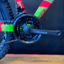 Bicicleta Vikingx Tuff 25 Shimano Aro 26 21v Rosa e Verde