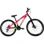 Bicicleta Vikingx Tuff 25 Shimano Aro 26 21v Rosa e Verde