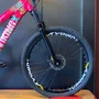 Bicicleta Vikingx Tuff 25 Shimano Aro 26 21v Rosa e Verde