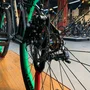 Bicicleta Vikingx Tuff-30 Aro 26 Preta e Verde com Guidão Camaleão
