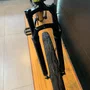 Bicicleta Vikingx Tuff-30 Aro 26 Preta e Verde com Guidão Camaleão