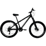 Bicicleta Vikingx Tuff 30 Shimano 21V Aro 26 Preta e Verde e Cinza