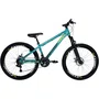 Bicicleta Vikingx Tuff-30 Aro 26 Shimano 21v Azul Turquesa e Amarela