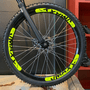 Bicicleta VikingX Tuff 30 Toourney 21v Preto e Verde