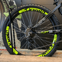 Bicicleta VikingX Tuff 30 Toourney 21v Preto e Verde