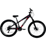 Bicicleta Vikingx Tuff25 Shimano 21v Aro 26 Preta e Rosa e Azul e Branca