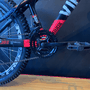 Bicicleta Vikingx Tuff25 Shimano 21v Aro 26 Preta e Rosa e Azul e Branca