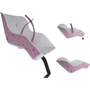 Cadeirinha Para Boneca Aro 16/20 Rosa Estrela