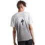 Camisa Casual Specialized Manga Curta Masculina Grind Dove Grey Spray