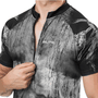 Camisa Ciclismo Elite Masculina Preto e Colorida