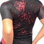 Camisa Ciclismo Feminina Furbo Donna Ragazza Blast Preto e Vermelho