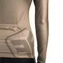 Camisa Ciclismo Free Force Manga Longa Feminina Training Mascavo