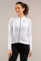 Camisa Jersey Feminina Manga Longa Furbo Donna Ragazza Lily Branco