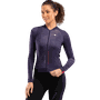Camisa Jersey Feminina Manga Longa Furbo Donna Ragazza Plum Roxo
