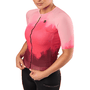 Camisa Jersey Furbo Manga Curta Feminina Donna Ragazza Blur Rosa Claro e Rosa Escuro