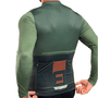 Camisa Jersey Furbo Manga Longa Masculina Euro Invicta Verde Escuro e Verde Claro