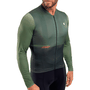 Camisa Jersey Furbo Manga Longa Masculina Euro Invicta Verde Escuro e Verde Claro