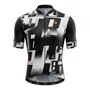 Camisa Jersey Slim Euro Furbo Attack Masculino Preto e Branco