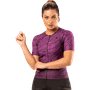 Camisa Manga Curta Feminina Furbo Donna Ragazza Savage Roxo e Lilás