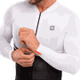 Camisa Masculina Manga Longa Furbo Euro Invicta Branca e Preta e Laranja