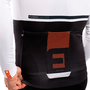Camisa Masculina Manga Longa Furbo Euro Invicta Branca e Preta e Laranja